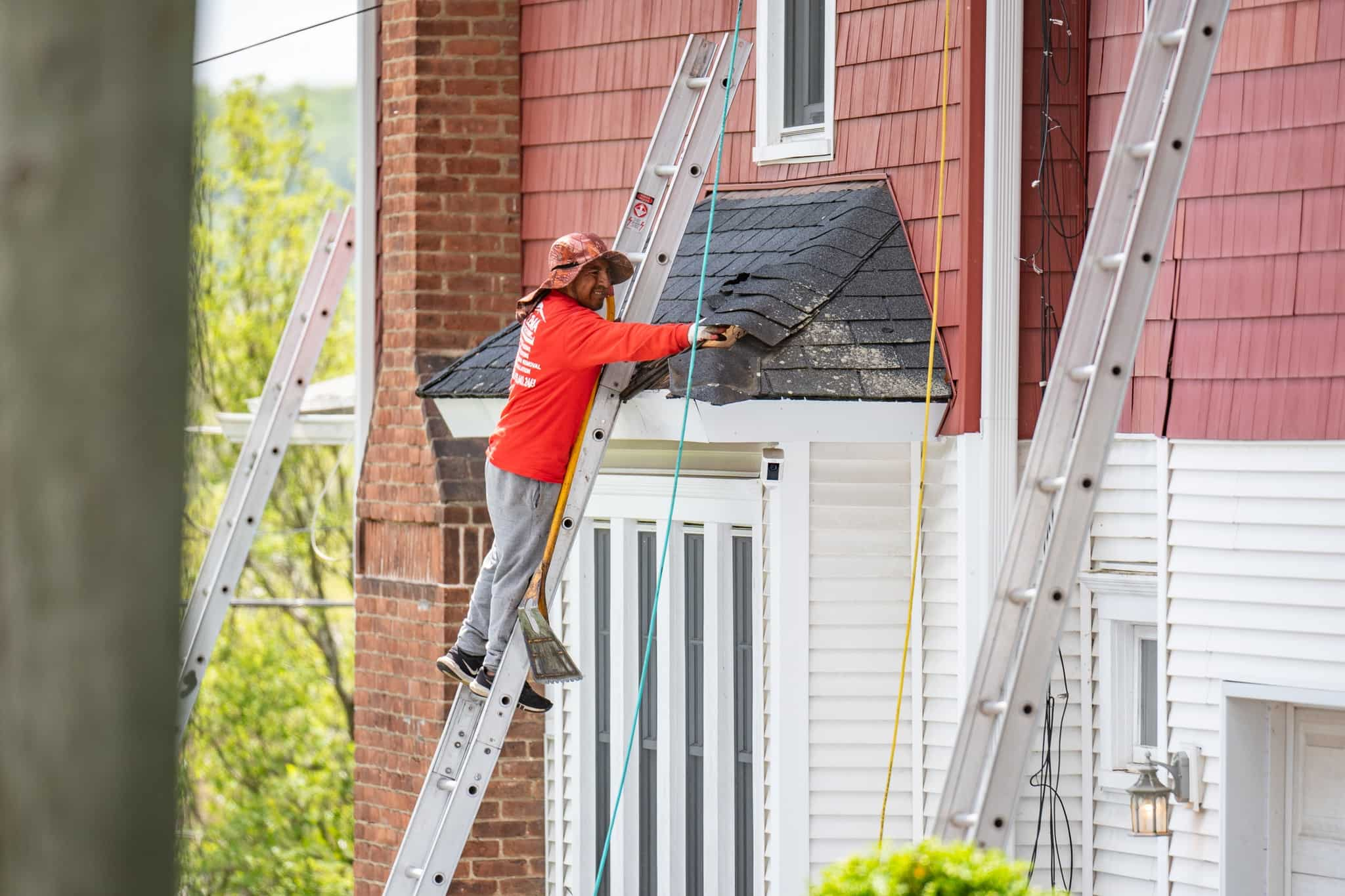 Reroof reroofing